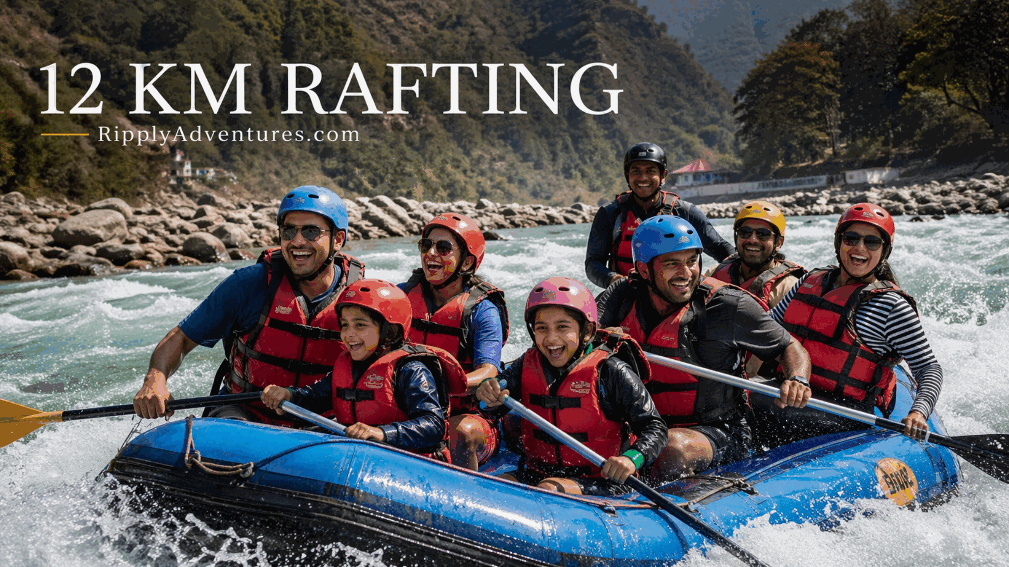 12 KM rafting card image